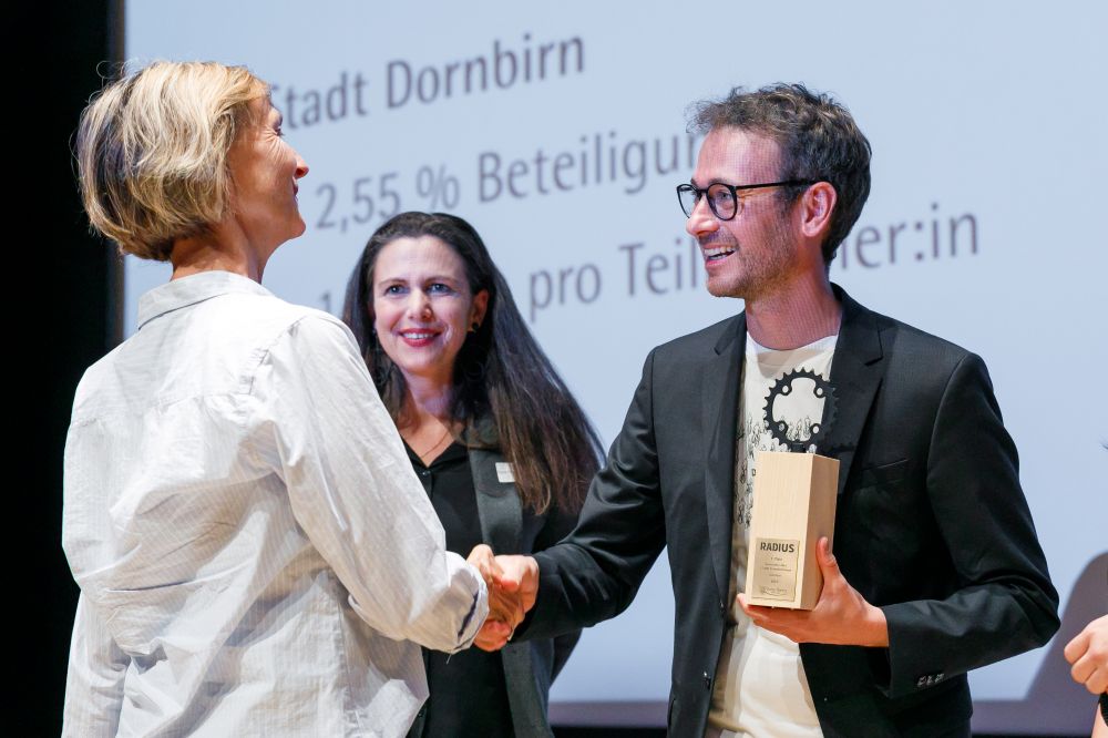 Stadt Donbirn.jpg Abschlussveranstaltung RADIUS 2022
Kulturbühne, Götzis am Bach